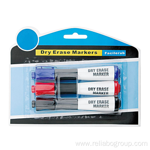 Dry Erasable Non Toxic White Board Marker Pen